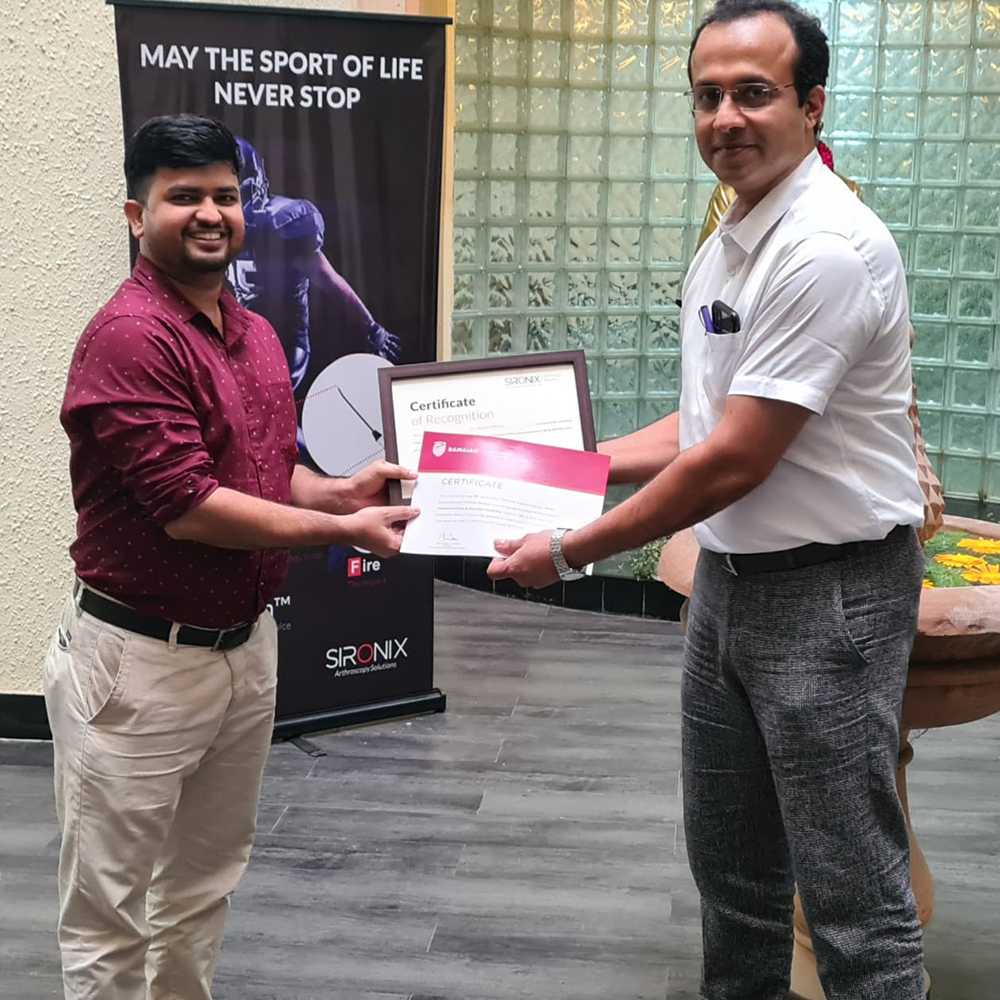 Advance Shoulder Arthroscopy Certification in Chennai